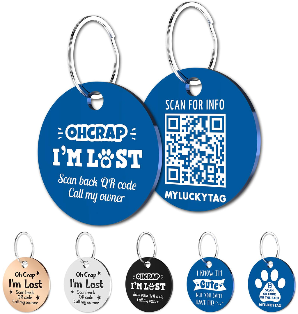 PawPremium Stainless Steel Smart Pet ID Tag