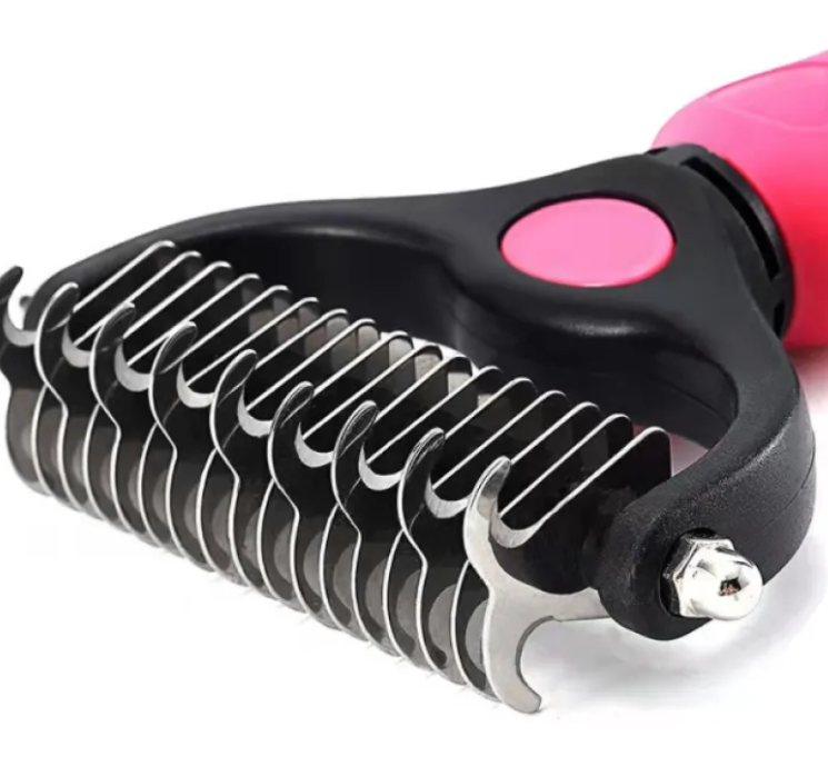 PawPremium Self-Cleaning Deshedding Comb