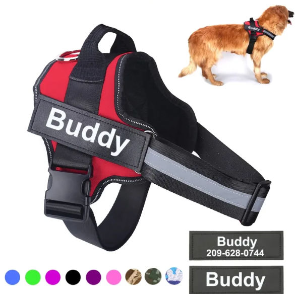 PawPremium Reflective Safety Vest Harness