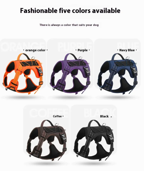 PawPremium Adjustable No-Pull Dog Harness