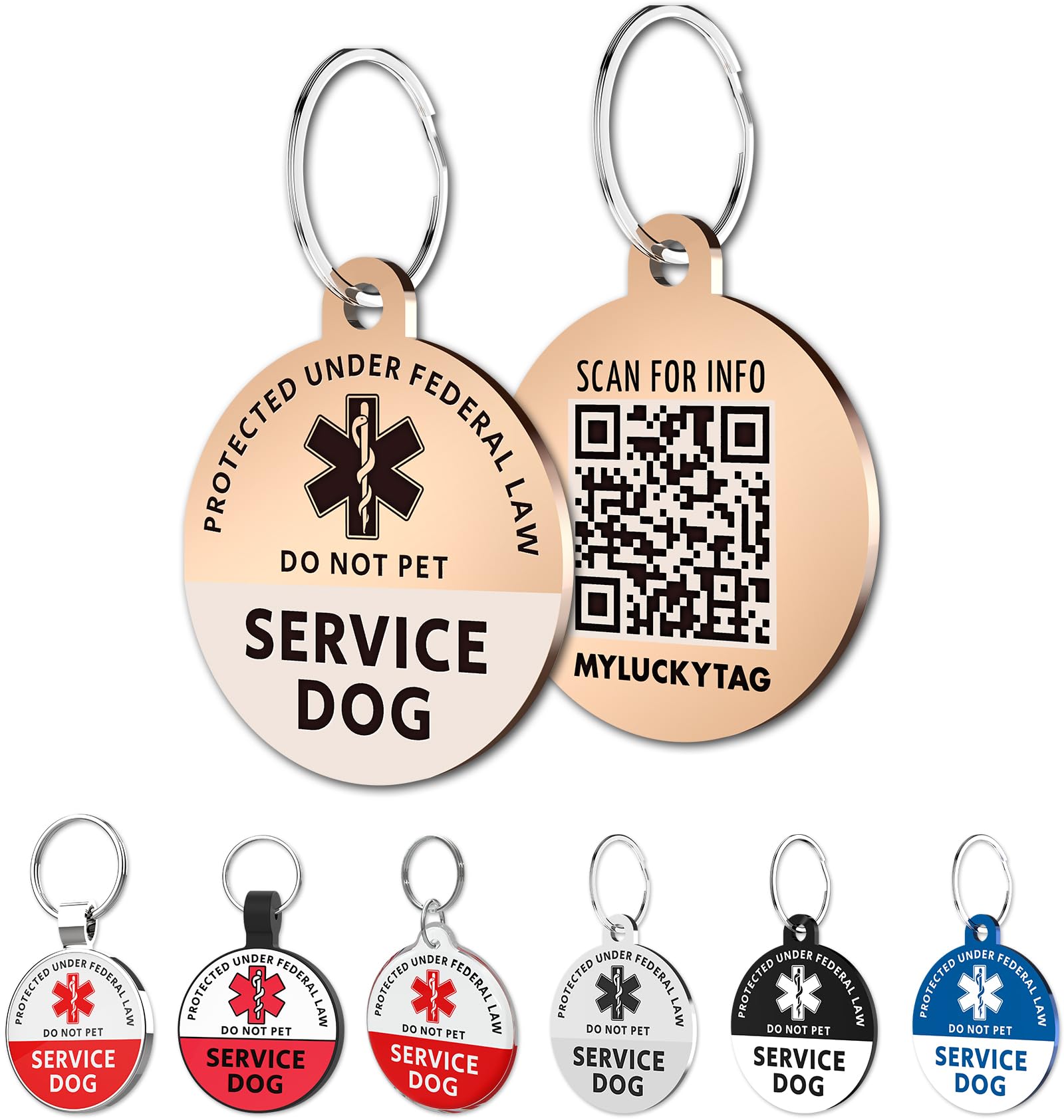 PawPremium Service Dog Smart ID Tag