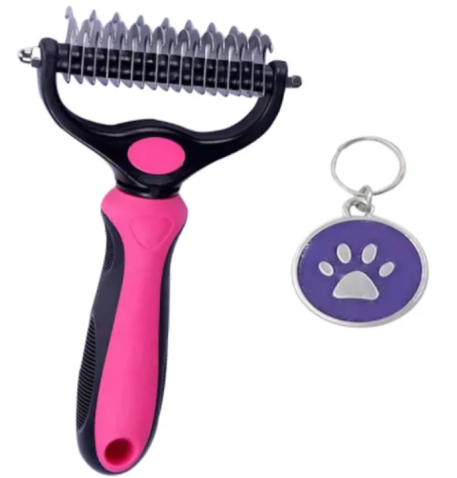 PawPremium Self-Cleaning Deshedding Comb