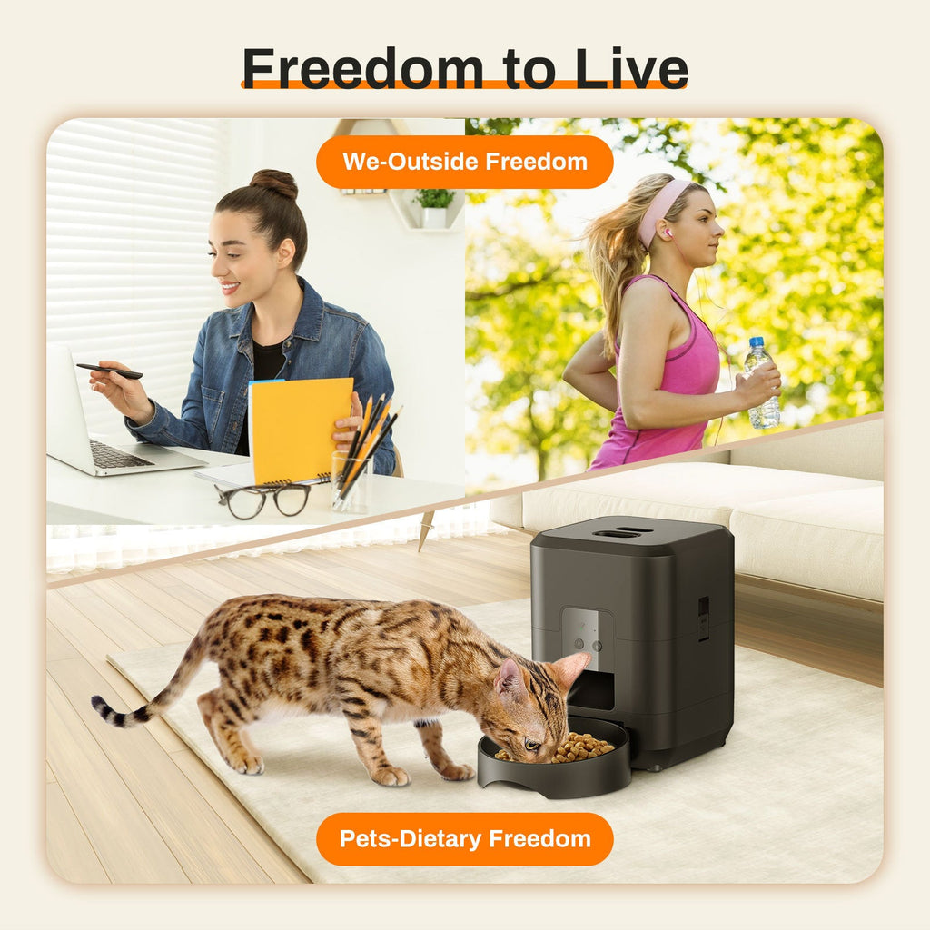PawPremium Smart Automatic Pet Feeder